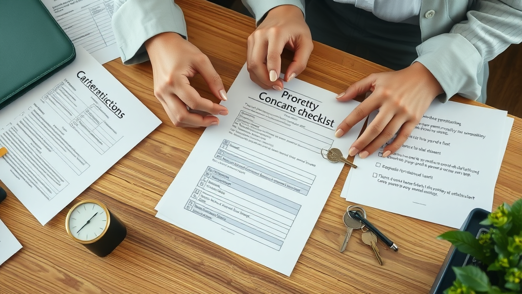 organized conveyancing checklist for residential property in Newcastle upon Tyne